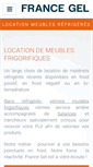 Mobile Screenshot of francegel.com